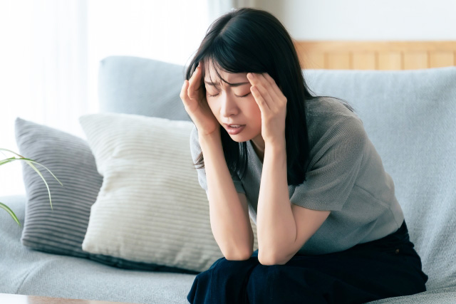 こめかみの痛みを感じたら